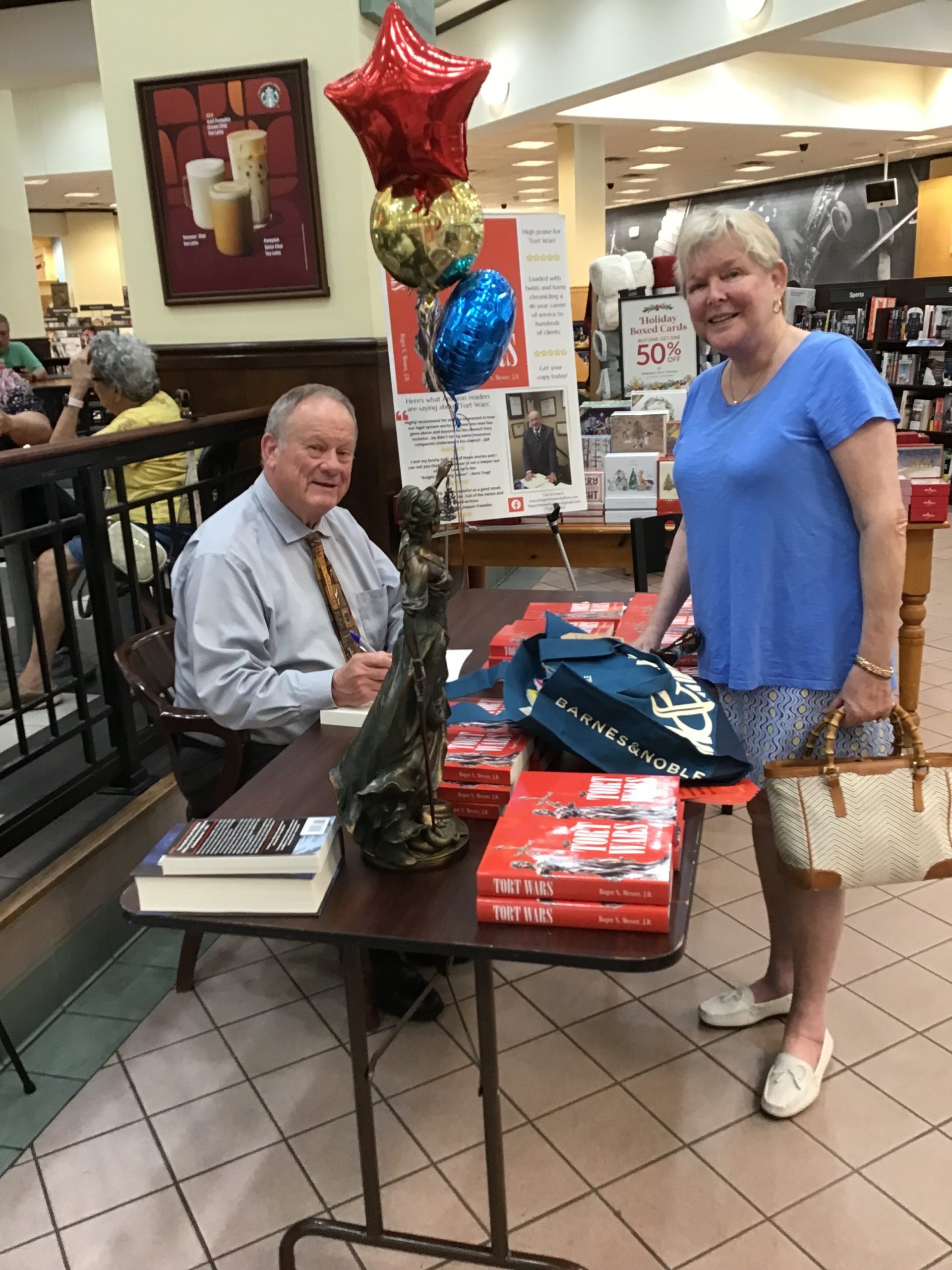 Book signing for Roger N. Messer J.D