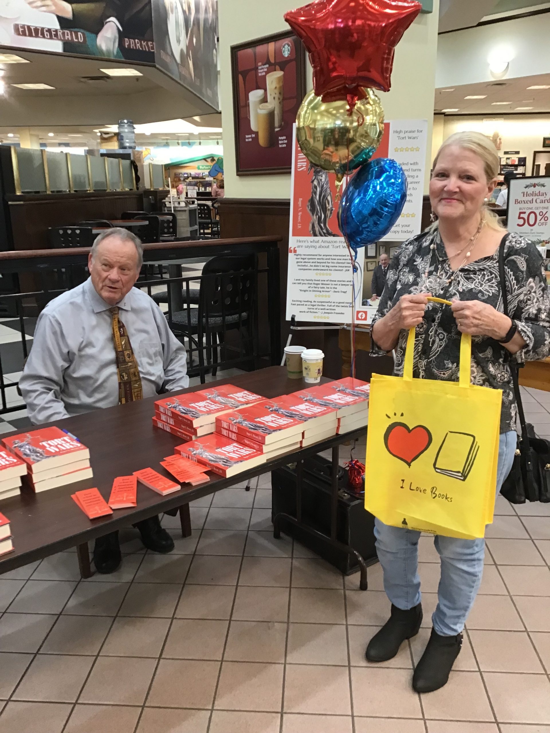 Book signing for Roger N. Messer J.D