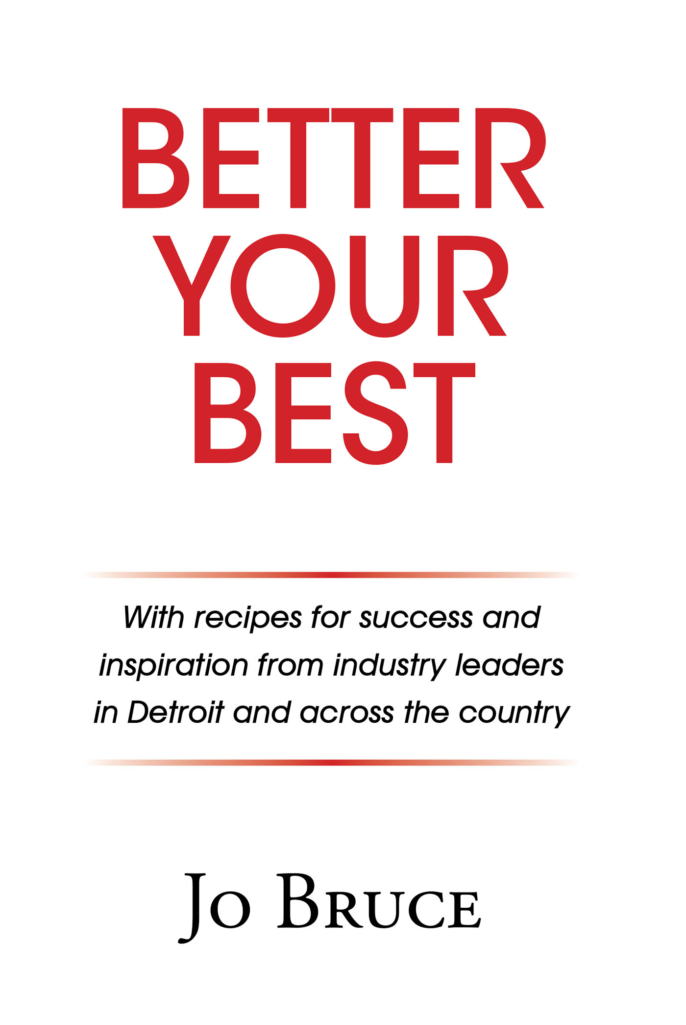 Cover of Better Your Best by Jo Shekeruk 